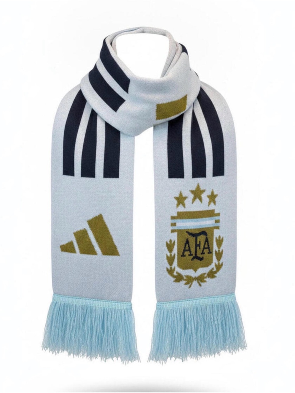 Argentina AFA Scarf in Light Blue and White